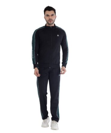 Men's contrast stripe performance tracksuit