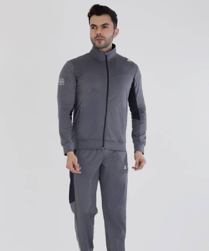 Men's full zipper hoodie Dark Grey