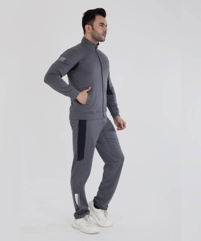 Men's full zipper hoodie Dark Grey - Image 4