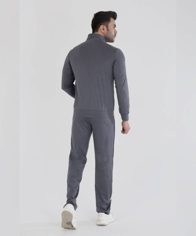Men's full zipper hoodie Dark Grey - Image 3