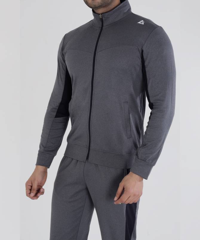 Men's full zipper hoodie Dark Grey - Image 6