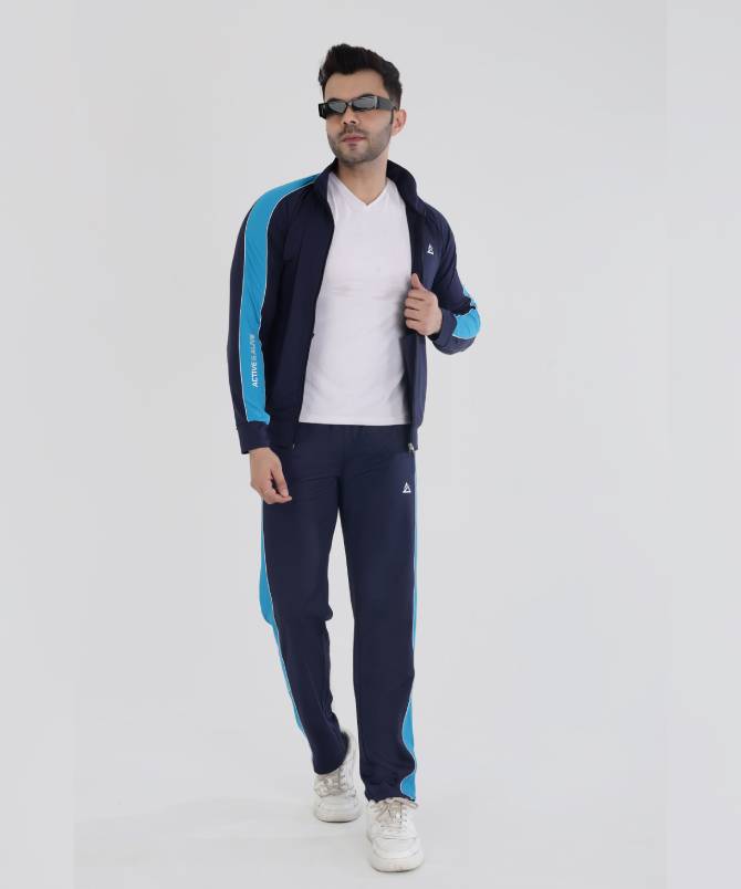 Men's full zipper hoodie Navy - Image 7