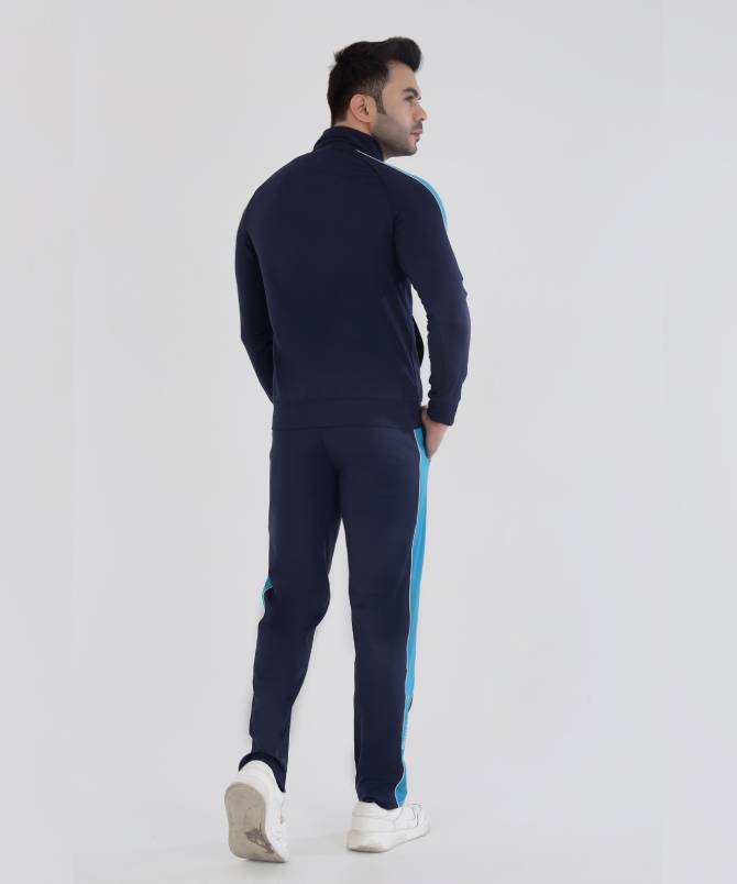 Men's full zipper hoodie Navy - Image 2