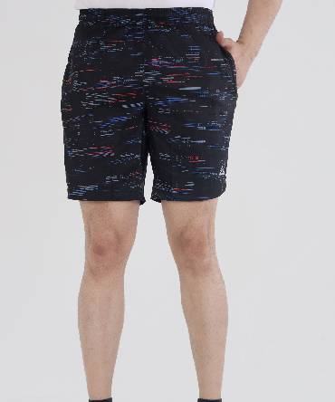 Men's REGULAR FIT TRAINING SHORTSrendy Half Sleeves Trendy Polo T-Shirt black print