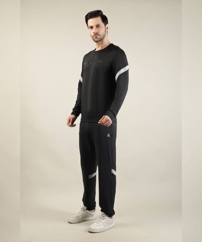 Men's full zipper hoodie Black - Image 3