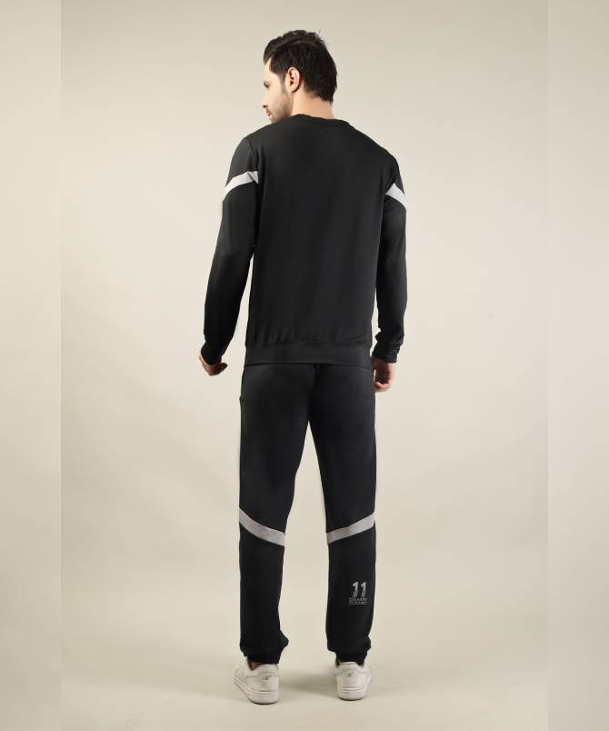 Men's full zipper hoodie Black - Image 2