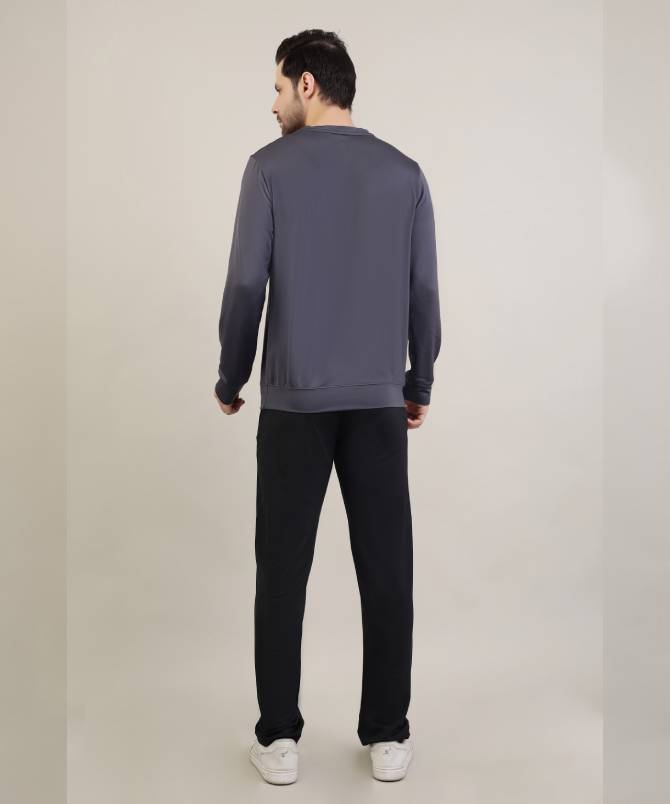 Men's full zipper hoodie Steel Grey - Image 3