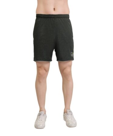 Men's mélange performance shorts black