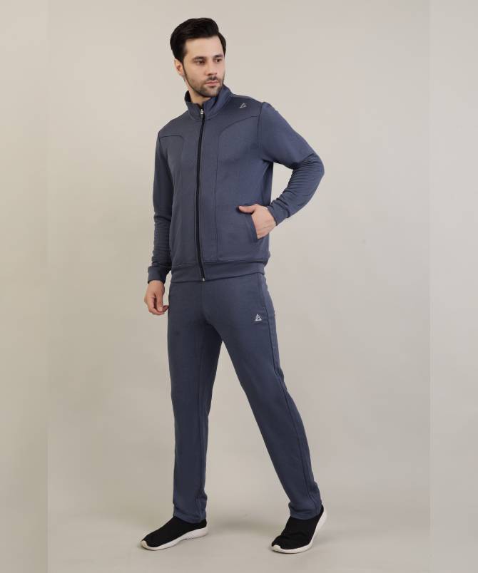 Men's Trendy full zipper upper Fruk Blue - Image 2