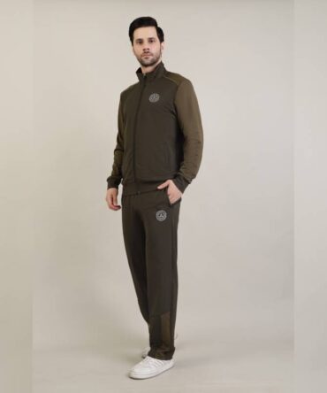 Men's PREMIUM POLY SPANDEX TRACK SUIT