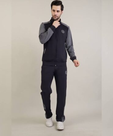 Men's PREMIUM POLY SPANDEX TRACK SUIT