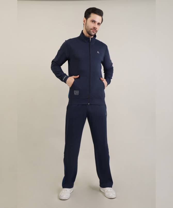 Men's full zipper hoodie Navy - Image 4