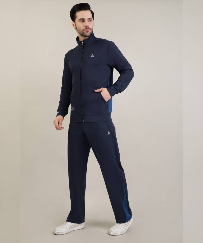 Men's full zipper hoodie Navy - Image 3