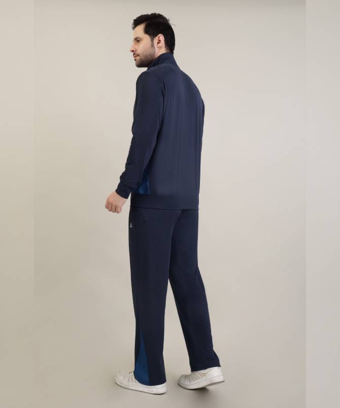 Men's full zipper hoodie Navy - Image 2