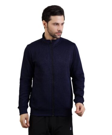 Men's PREMIUM TEXTURED FULL ZIP JACKET Navy