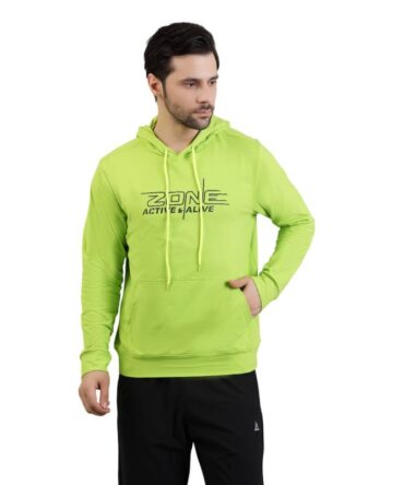 Men's Hoodie - ZONE by Active N Alive Green